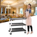 Hot Selling Good Quality Classic Design Restaurant bowls dishes Collection Service Cart